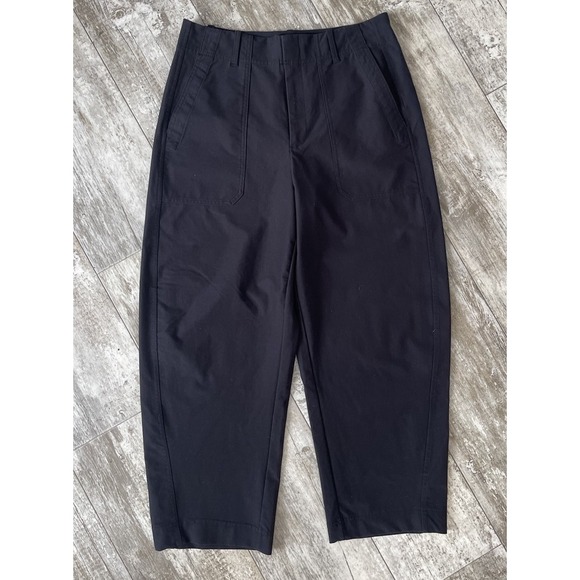 Athleta - Skyline High Rise Barrel Leg Pant - Size 12 Black - Picture 3 of 9